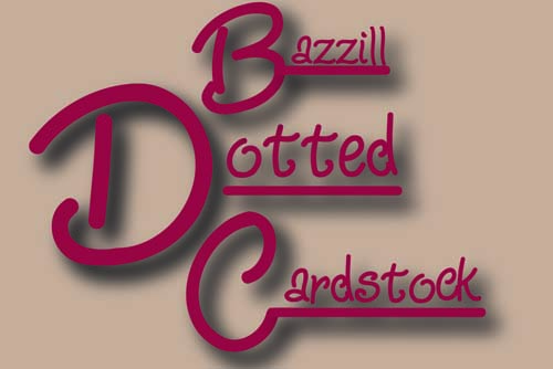 Bazzill Dotted Cardstock